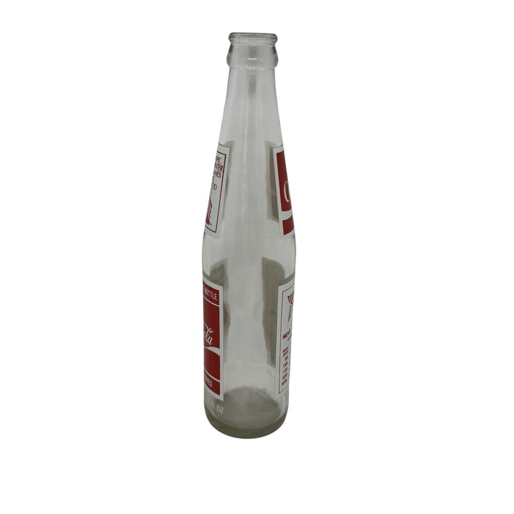 Coca-Cola Bottle 1980 Lake Placid XIII Winter Olympic Games Men’s Speedskating - Picture 6 of 14